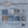 DIXI CRAFT PAPIRSBLOK 15X15CM “Denim Background I”