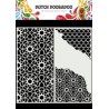 Dutch Doobadoo Mask Stencil Art Slimline Cracked Patterns  210x210mm