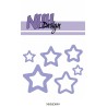 NHH Design Dies "Stars" NHHD899