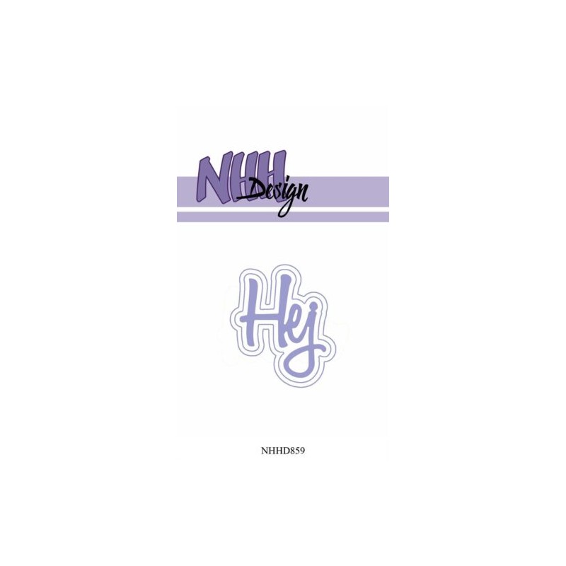 NHH Design Dies "Hej med skugga x 2" NHHD859