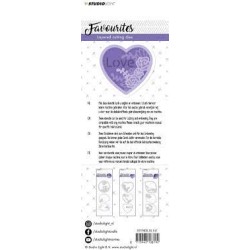 Studio Light Embossing Die Cut Stencil Layered Favourites nr 147
