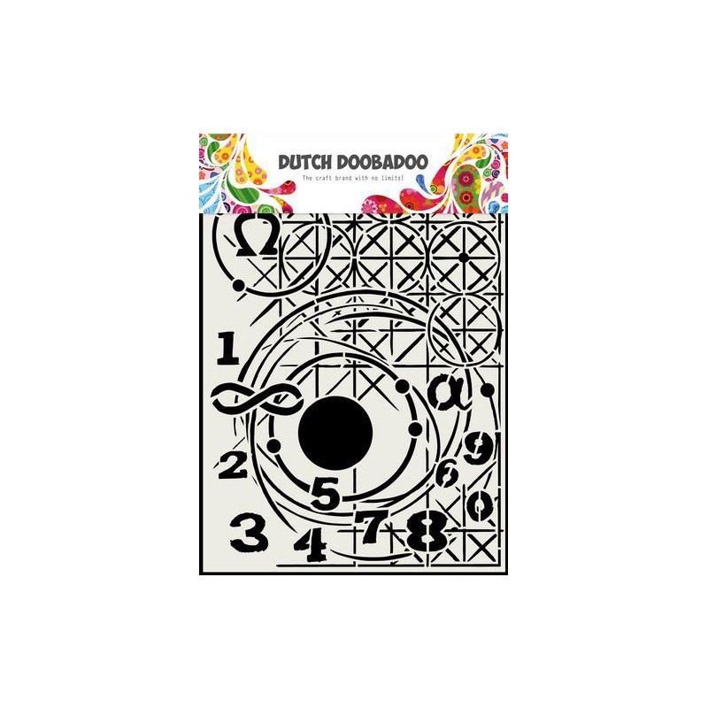 Dutch Doobadoo A4 Mask Stencil Art Geometry