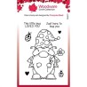 Woodware Clearstamp "Ladybird Gnome" FRS877 A6