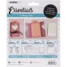 Studio Light Heart gate fold Cutting & Embossing Die set Essentials nr.10 - Portkortstansmall  13,4x13,8 cm