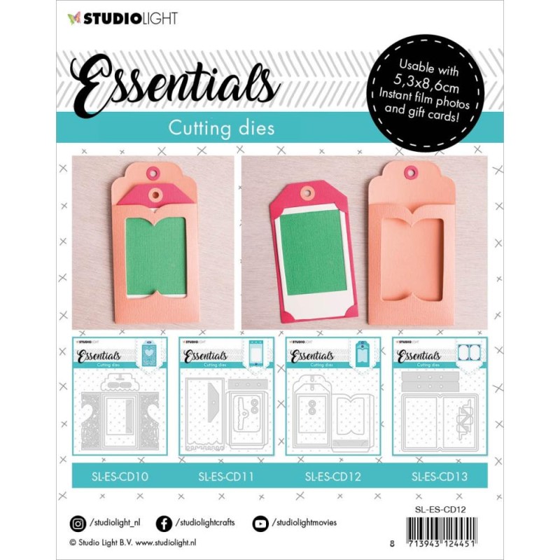 Studio Light Cutting Die Essentials nr.12  14,3x12,7 cm