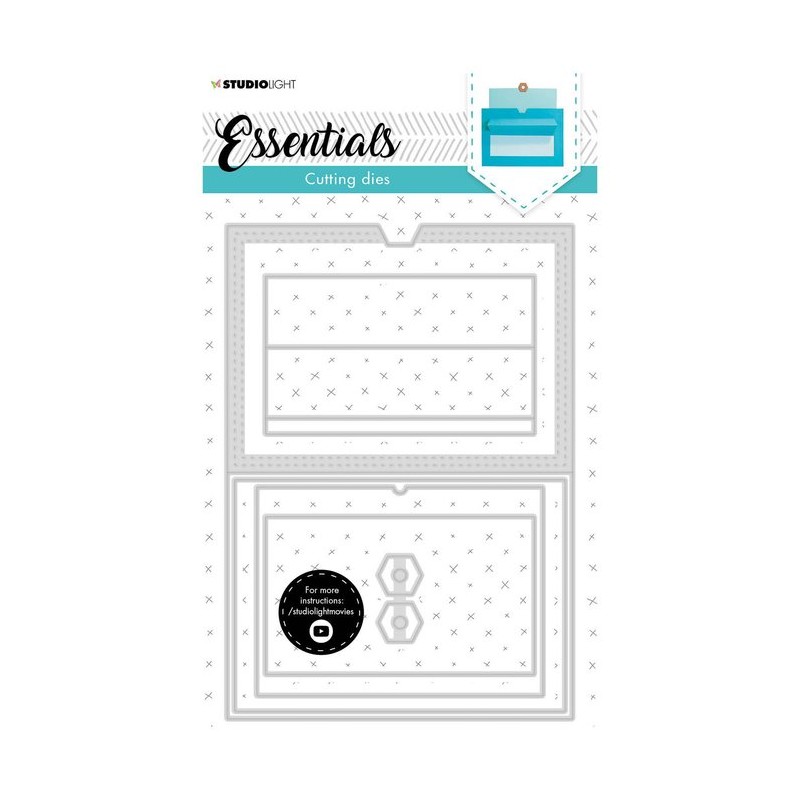 Studio Light • Essentials cutting die Slider cardshape Nr.16