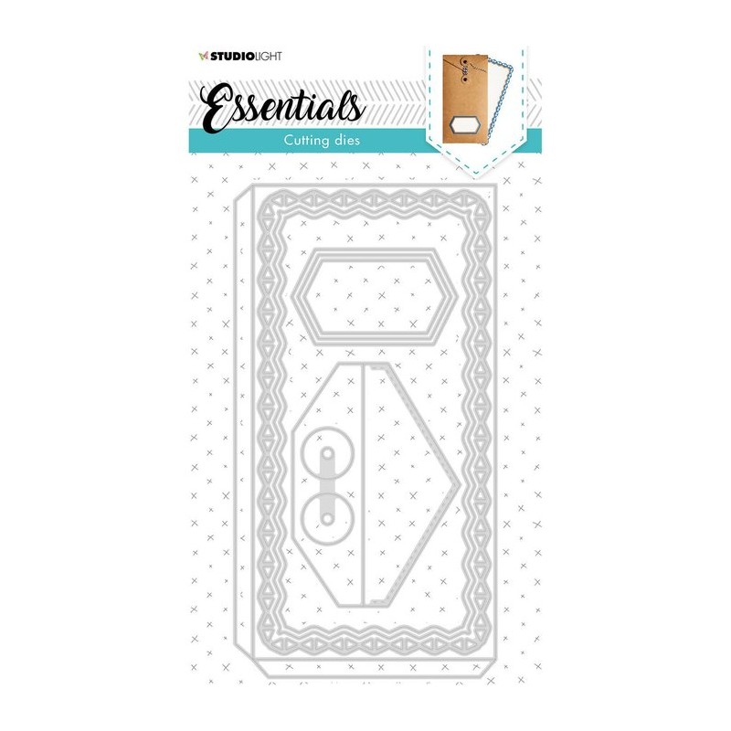 Studio Light • Essentials cutting die Envelope Nr.37 11x21,5 cm