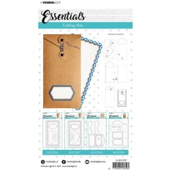 Studio Light • Essentials cutting die Envelope Nr.37 11x21,5 cm
