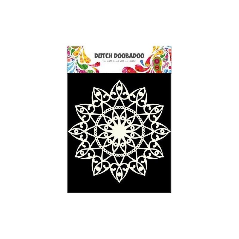 Dutch Doobadoo A4 Mask Art stencil Circle
