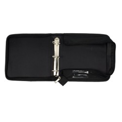 Vaessen Creative • Storage folder EMPTY svart med prickar