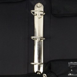 Vaessen Creative • Storage folder EMPTY svart med prickar