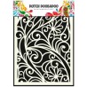 Dutch Doobadoo Dutch Mask Art stencil flower window A5