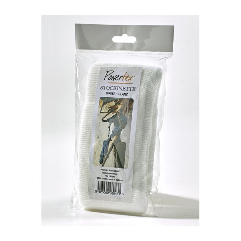 Powertex • Stockinette 75x100cm White 10534W